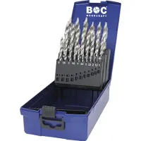 Bohrcraft KG13 TURBO STEP HSS-G DIN 338 TURBO STEP P+ / 25 pcs. (1 mm - 13 mm)