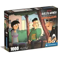 Clementoni Puzzle Netflix : Ce monde ne peut pas m'avoir (Zerocalcare III) 1000 pièces