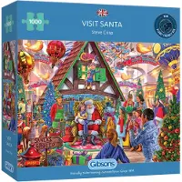 Gibsons Puzzle Visite du Père Noël 1000 pièces