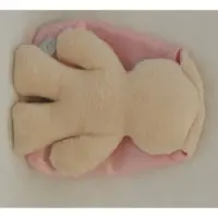 Harlekijn Peluche Snuggle Bunny beige avec oreilles roses 26 cm en peluche