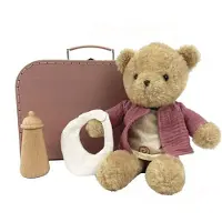 Egmont toys Ours Morrisette avec des vêtements dans une valise