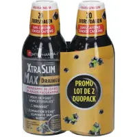 Forte pharma Xtra Slim Max Drainant 2x500 ml Fluide