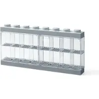 LEGO Boîte grise pour 16 minifigurines