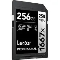 Lexar SDXC, 256 GB 256 Go UHS-II Classe 10