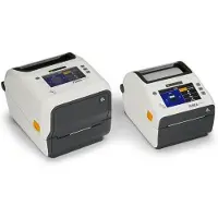 Zebra ZD621-HC - Imprimante d'étiquettes pour le secteur de la santé, transfert thermique, 300dpi, USB + RS232 + Bluetooth BTLE5 + Ethernet + WLAN, écran, blanc