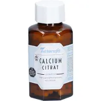 Naturafit gélules de citrate de calcium, 120 gélules