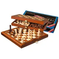 Philos 4014156027121 Echiquier pliable Jeu d'échec