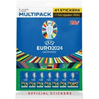 Topps UEFA EURO 2024 Germany - Autocollants à collectionner - 1 multipack