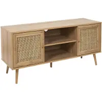 Home Deco Factory Meuble TV - - Klaus - Pratique - Marron