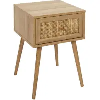 Home deco Chevet En Bois 1 Tiroir Bali