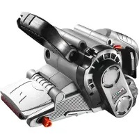 Graphite Ponceuse à bande 800W, bande sans fin 75 x 457 mm