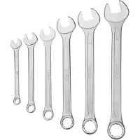 GRUPA TOPEX Clés mixtes 6-19 mm, jeu de 8