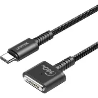 UNITEK C14121BK-1M Câble 1M USB C MagSafe 140W (140 W), Alimentation pour notebook, Noir