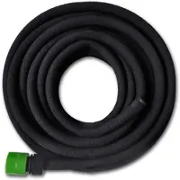 The Living Store Tuyau d'arrosage 1/2" raccord 25 m