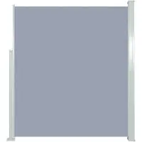 The Living Store Store latéral extensible 160x500 cm Gris