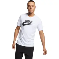 Nike T-Shirt 'Icon Futura' noir / blanc