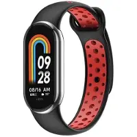 Beline Mi Band 9/8 Design Noir/Rouge /Noir-Rouge