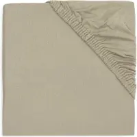 Jollein Drap-Housse Jollein Jersey Olive Green-70 x 140/150 cm