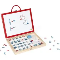 Janod Essential 4 In 1 Cursive Letters Briefcase Multicolore 3-8 Years Enfants