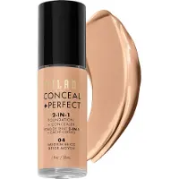 Milani Medium Beige Liquid Foundation Corceler - Couvre de cruaut sans faille