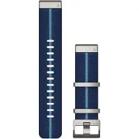 Garmin Quickfit 22 Mm Silicone Strap Bleu