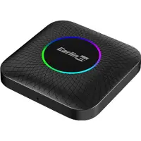 Carlinkit Tbox Plus Led Wireless Adapter, 4G/64G, Apple Carplay/Android Auto (Noir)