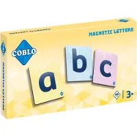 ClassicWorld Jouets Carreaux magnétiques Toppers Petites lettres 60 pièces