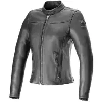 Alpinestars Tory Leather Jacket Noir L Femme