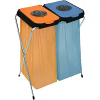 Artex Support de sac poubelle Duo EKOthinks