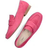 Gabor Comfort : chaussures confortables pour femmes, chaussures basses, confortables, pantoufles, rouge, pour le quotidien