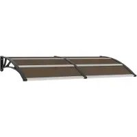 vidaXL -Tür Banach 200x100 cm PC Schwarz