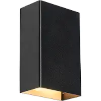 QAZQA Applique murale intelligente noire 10 cm avec 2 Wifi G9 - Otan