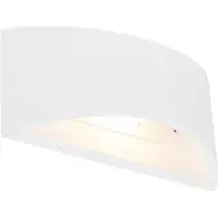 QAZQA Applique murale intelligente blanche 20 cm avec WiFi G9 - Tum