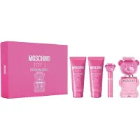 Moschino Toy 2 Bubble Gum Eau De Toilette Spray 100ml Set 4 Item