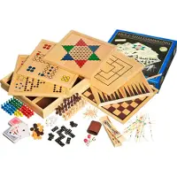 Philos Jeux en bois Collection 100 pièces - Jeu de société (ENG)