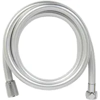 EDM Flexible Douche Pvc Chrome Pvc, 1.8m, Anti-torsion -