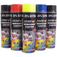 Motip Sprayplast - noir mat (aérosol de 500 ml)