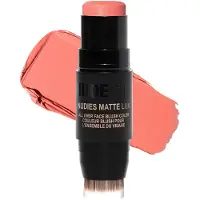 Nudestix Nudies Matte Lux maquillage multi-usage pour les yeux, les lèvres, et le visage teinte Pretty Peach 7 g
