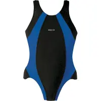 Beco Filles, Maillot de bain, Maud. suit girl. BASIC 5436 06 128 noir / bl, Noir, (128)