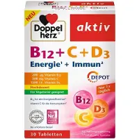Doppelherz B12+C+D3 Depot aktiv Comprimés 100 pcs