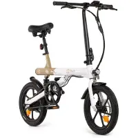 Youin Rio Urban Folding Electric Bike Argenté One Size / 7.8Ah