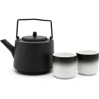 Bredemeijer Service à Thé Bredemeijer Hubei Noir 1,2L (3-Pièces)