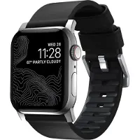 Nomad Bracelet Active Pro pour Apple Watch | 44/45/46/49 mm - Black / Silver