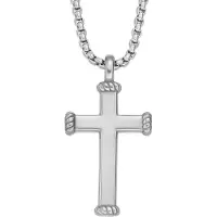 Fossil Chaîne argent