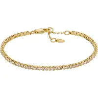 Fossil Bracelet 'Ellis' or / transparent