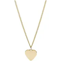 Fossil Collier Drew, (Acier inoxydable, 45 cm)