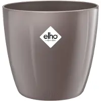 Elho Vaso Brussels Diamond Round 20cm Oyster Pearl Elho