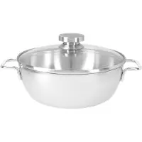 Demeyere Poêle à frire Apollo Demeyere 24 cm avec couvercle