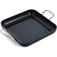 Greenpan Poêle Grill GreenPan Barcelona Pro Carré Grill Avec Revêtement Antiadhésif Céramique 28 cm