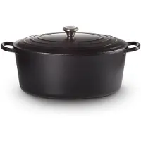 Le Creuset Signature Roaster Oval 40 Cm Saucepan Argenté